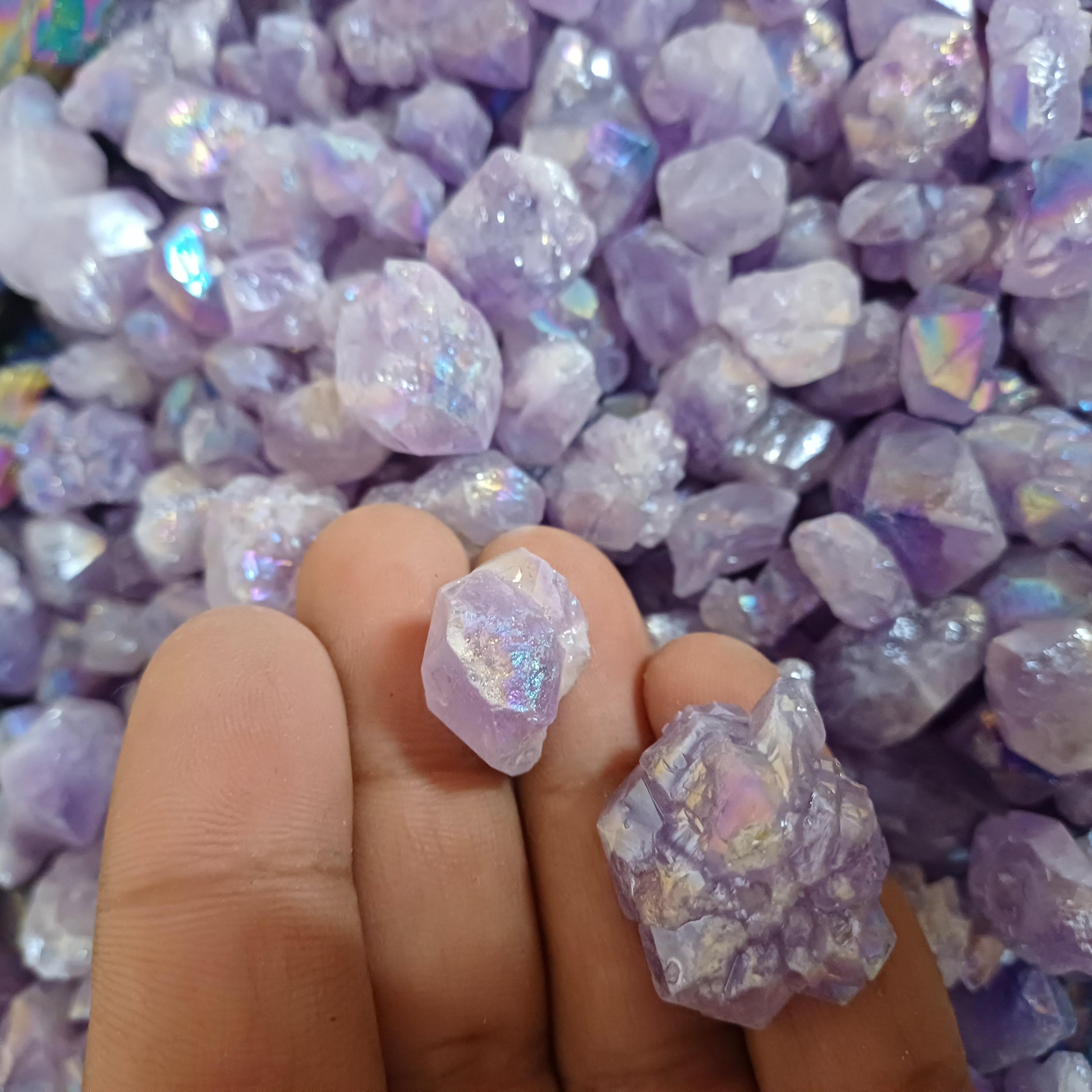 aura crystals , aura pencils , coated aura crystals , healing , energy , natural , pencils , crystals
