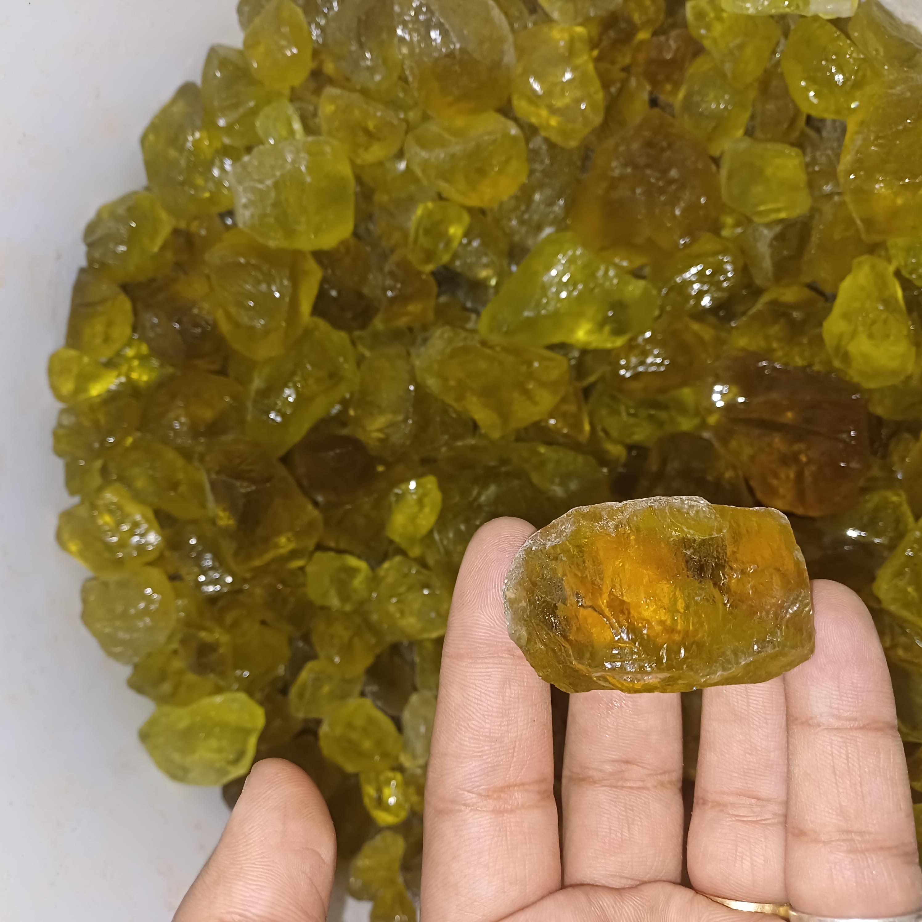 lemon quartz , rough , natural , quartz