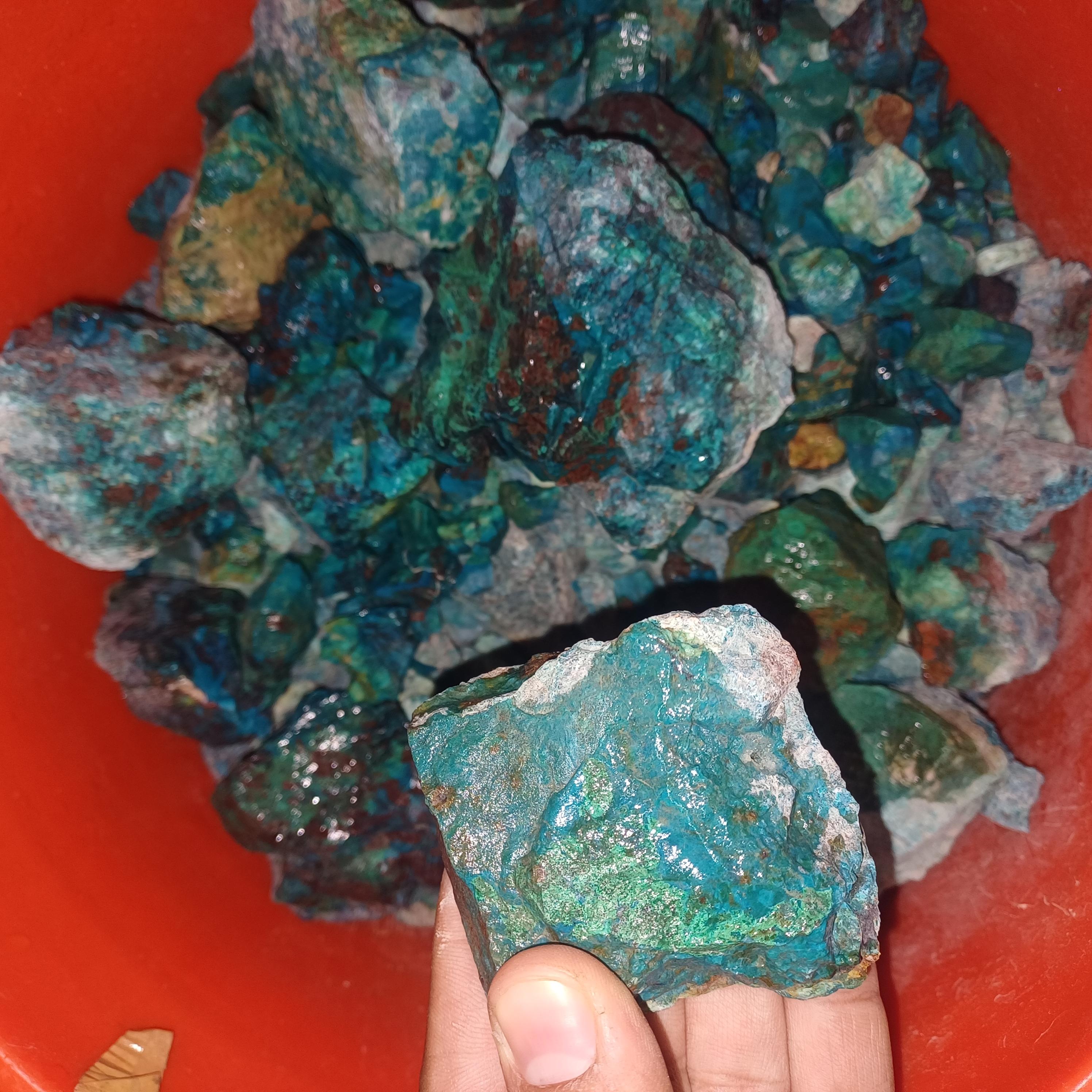 Chrysocolla, rough , natural . energy , healing