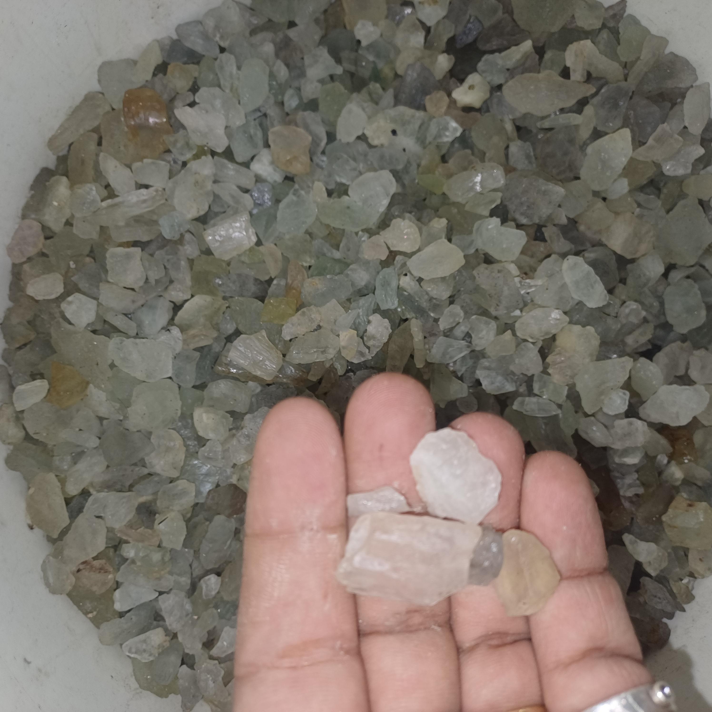 aquamarine , rough , natural