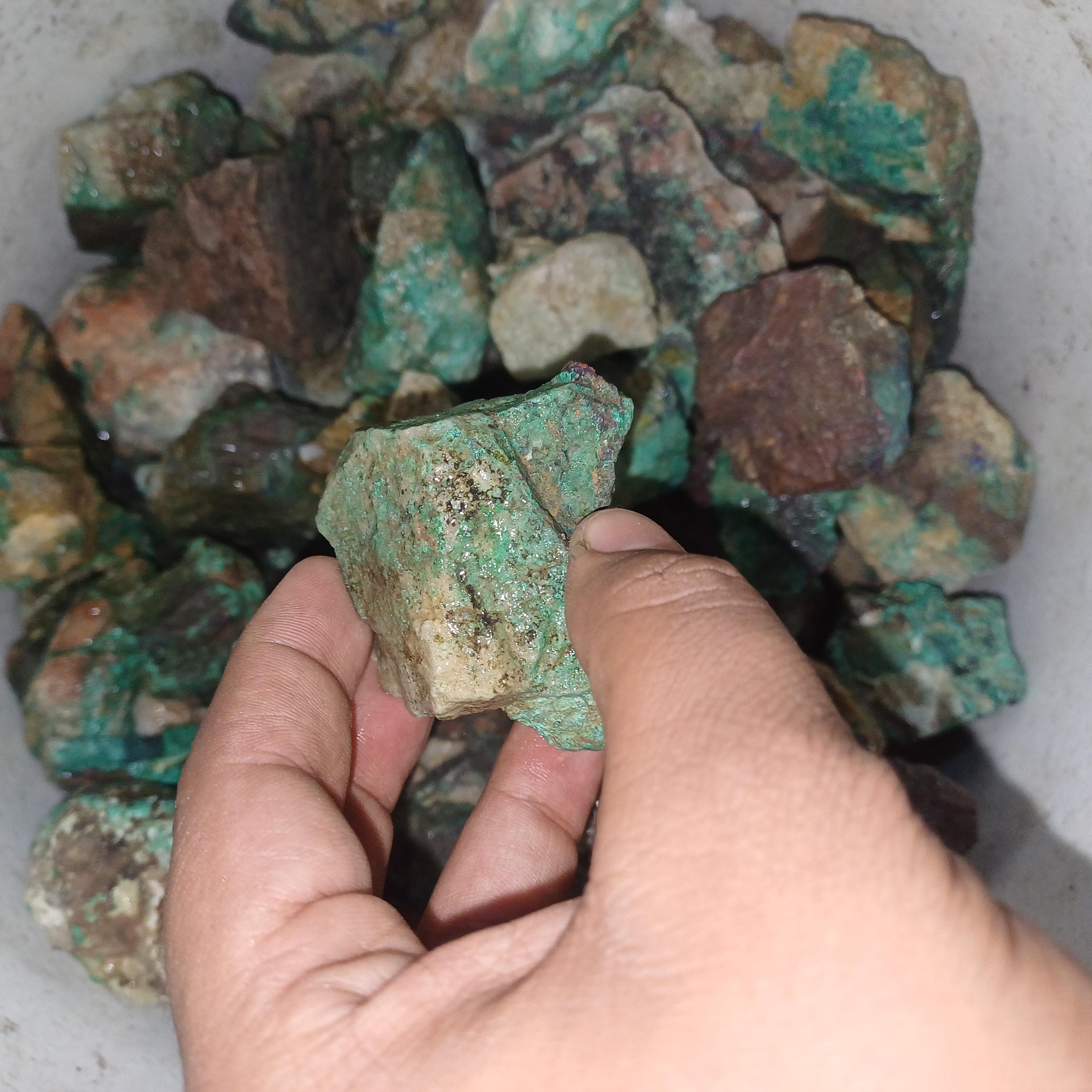natural , rough , semi-precious gemstone rough , gemstone , native copper with cuperite