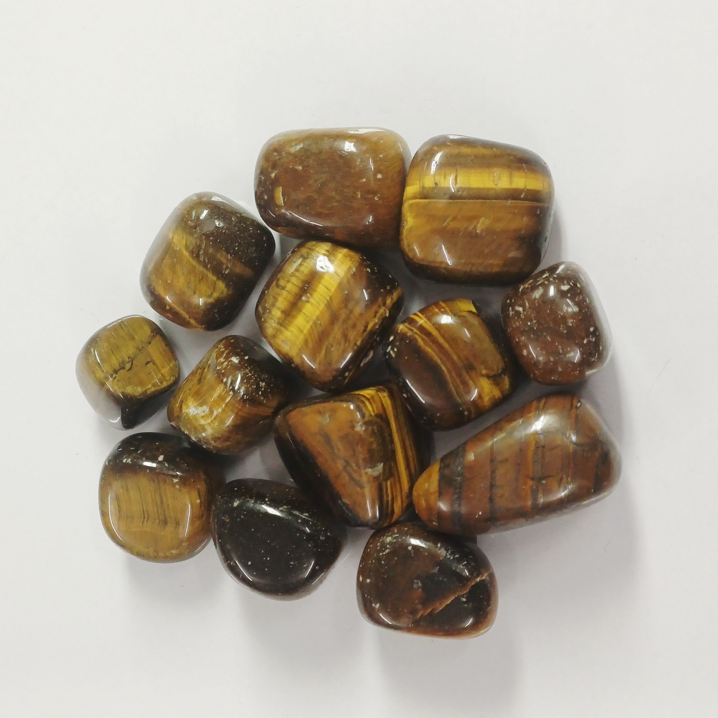 Tiger eye tumble
